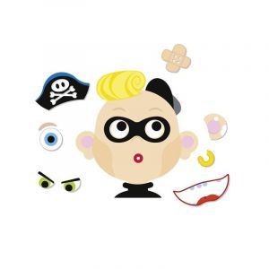 Goki Coffret magnétique - drôles de têtes - g