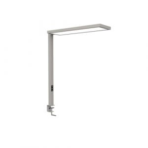 Maul Lampe à pince senja | Lampe de table à intensité variable (2700-5700 K) | Technologie LED à haute efficacité énergétique | Lampe à éclairage direct & indirect | Argenté