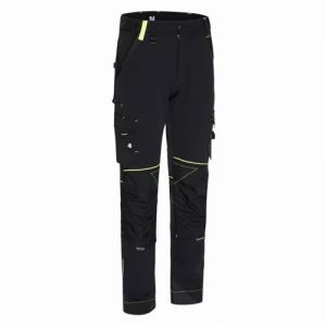 North Ways Pantalon - Sacha Noir/Jaune fluo 1388 T.56