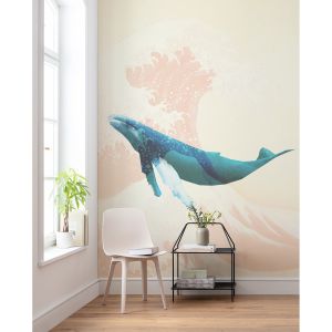 Image de Komar Papier peint intissé Whale Voyage