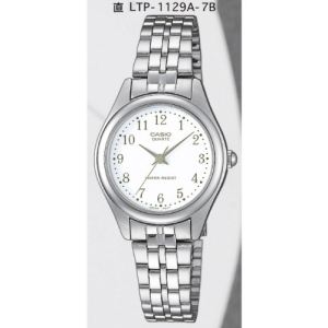 Image de Casio LTP-1129A-7BEF - Montre pour femme avec bracelet en acier