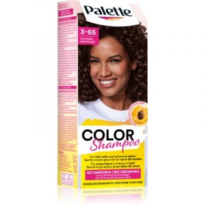 Schwarzkopf Palette Color Shampoo champ&ocirc; com cor tom 3-65 Velvet Brown 50 ml
