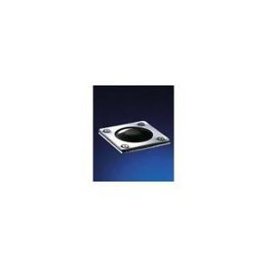 Image de Delabie 738000 - Robinet Foot Valve Tempostop à commande au pied encastré sous plaque inox