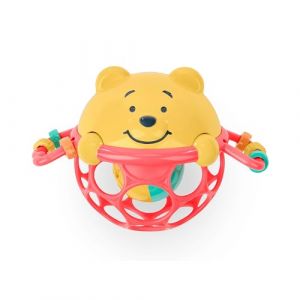 Bright Starts Hochet Disney Winnie l'ourson Jingle & Shake - Technologie Oball Facile &agrave; Saisir, Jouet Unisexe, Nouveau-N&eacute; et Plus