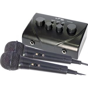 LTC Audio Set karaoké pour TV TV-STATION (2 micros + table de mixage)