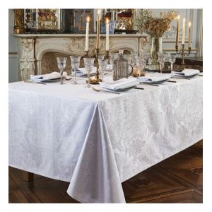 Nappe jacquard pur coton Mille isaphire