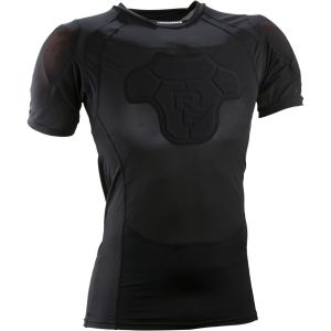 RaceFace Race Face Flank Core Maillot de protection Noir Gris foncé m