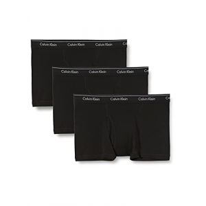 Calvin Klein Shorties Homme, Noir (Bla 001), Medium (Lot de 3)