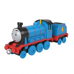 Fisher-Price Locomotive Gordon en métal Thomas et ses Amis, train à pousser pour enfants à partir de 3 ans, HHN38