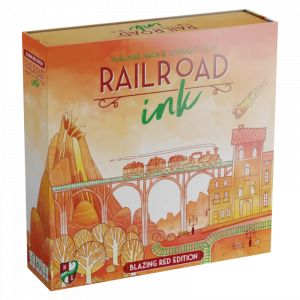 Jeu de société Railroad Ink Blazing Red - Horrible Guild Jeu de société - HOG-037