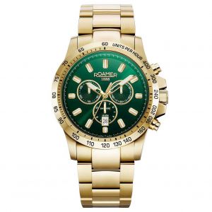 Roamer Mens Watch 861837 48 75 20, Quartz, 45mm, 10atm