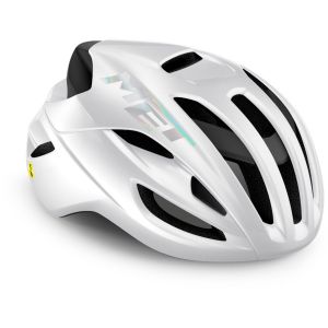 Met Casque de route Rivale (MIPS) - S White Holographic/Gl Casques