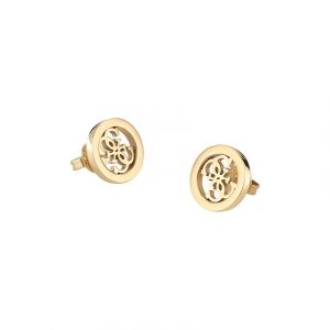 Guess Boucles d'oreilles &agrave; fermoir &agrave; poussette JUBE02162JWYGT/U Acier inoxydable