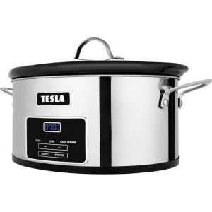 Tesla Mijoteuse - SlowCook S800 Deluxe - 5,6 L - 250 W - Protection contre la surchauffe