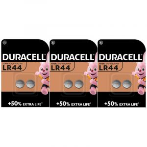 Duracell 6 x LR44 A76 V13GA 76A