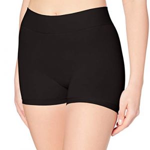 Pieces Pclondon Mini Shorts Noos Boxer, Noir