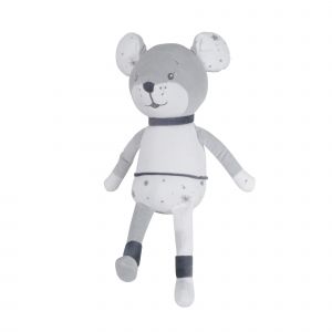 Trois Kilos Sept Peluche bébé Gris Velours