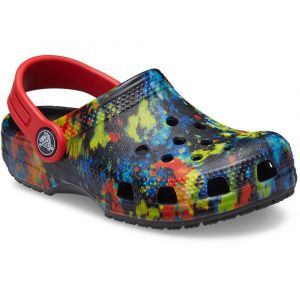 Crocs Sabots Bambin Classic Tie Dye Graphic EU 23 Turq Tonic / Multi