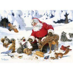 Image de Cobble hill Pièces XXL - Family - Santa Claus and Friends