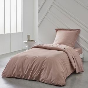 Image de Today Drap Housse 90X190cm 1 Personne Jersey Uni Essential Rose
