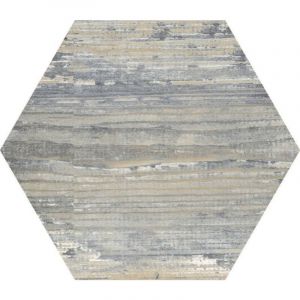 Carrelage hexagonal Harma mix gris 22x25 cm
