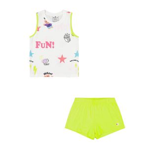 Champion Legacy American Classics Short Tight Biker, Noir, 9-10 Ans Filles et Filles