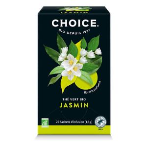 Choice Bio Té Verde Jazmín Bio 20x1.5g