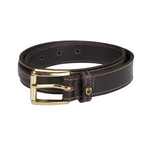 Ceinture en cuir avec broderie Equestro