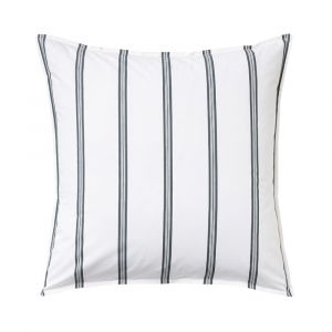 Essix Taie d'oreiller en percale de coton vert 65 x 65 cm