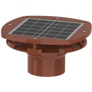 Extracteur solaire rechargeable pour fosse septique