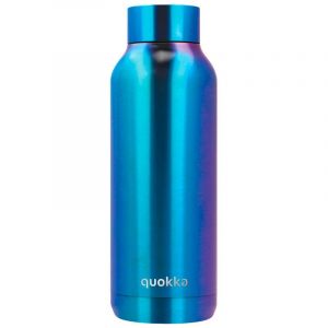 Image de Quokka Solid - Neo Chrome 510 ML | Bouteille d'eau en Acier Inoxydable avec Isolation par Double Paroi |Gourde Reutilisable sans BPA - maintient Le Liquide Froid jusqu'&agrave; 24h, Chaud jusqu'&agrave; 12h