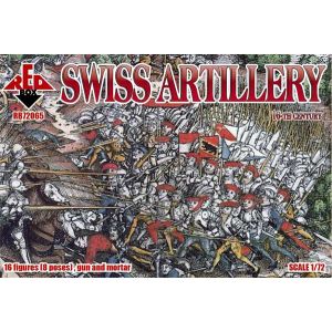 Red Box Swiss Artillery, 16th Century - 1:72e
