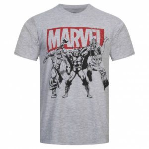 MARVEL Trio Heroes Hommes T-shirt FBMTS302SPO