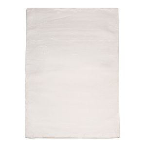 Sough - Tapis Salon Fourrure Poils Longs Velour Moelleux unicolore (Blanc - 200x290cm)