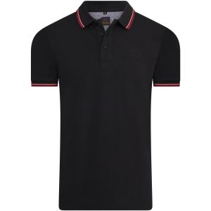 Polo Mario Russo Edward - Polo Hommes - Chemises polo hommes - Coton - Noir
