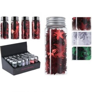 Confettis motifs noël 40g coloris métal - modèle aléatoire - générique awr122220