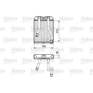 Image de Valeo Radiateur De Chauffage 811532