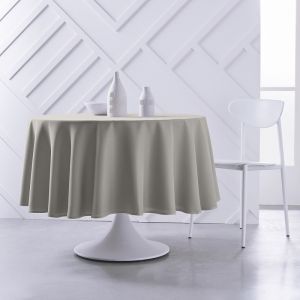 Today Nappe ronde en tissu "Essential" - Beige - D 180 cm