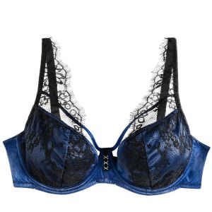 Soutien-gorge &agrave; armatures grand maintien - Bleu
