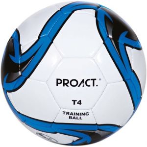 Ballon De Foot Cousu Main Taille 4 Bleu Et Blanc Occasion