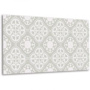 Tulup - Panneau mural en vinyle autocollant - Lambris pvc - 100 cm x 50 cm - Fleurs d&eacute;coratives