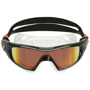 Aquasphere Lunettes vista pro noir orange titanium miroir