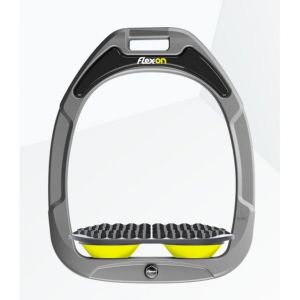 Étriers Endurance Aluminium/Gris/Jaune Flex-On Green Composite