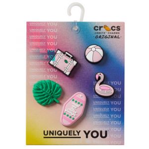 Crocs Accessoires WEEKEND IN LA HOTEL 5 PACK Multicolore - Taille Unique