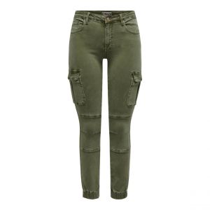 Only Pantalon Cargo de - ONLMISSOURI - Pantalon Cargo - W34L30 à W42L32 - pour Femme - olive
