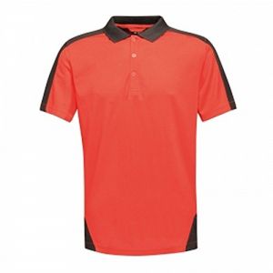 Regatta Professional Polo Respirant Homme Contrast à Séchage Rapide Rouge, Taille: 4XL - Réduction - Vendredi noir reduction