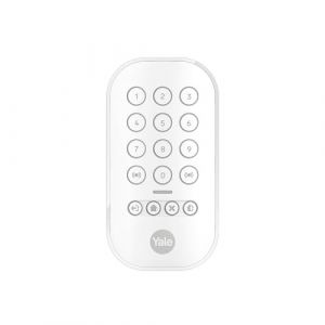 Yale Clavier d'alarme portatif - Armement partiel ou Complet de l'Alarme, Désarmement - Contrôle de 4 Zones de sécurité - Bouton de Panique - Fonctionne jusqu'à 1km de la Centrale d'alarme Yale