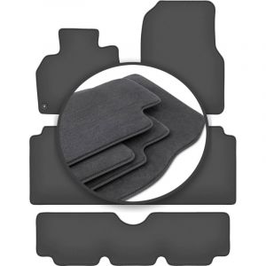 Tapis de voiture haut de gamme pour : Renault Espace IV 7 places (2002-2012)