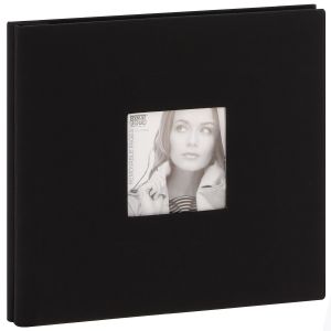Deknudt Album Photo - Boîte Photo, Cuir ou Similicuir, Noir, 30 x30 cm