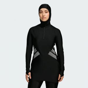 Adidas Haut de maillot de bain manches longues femme Big Bars